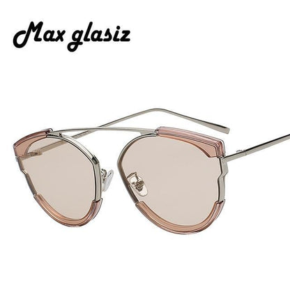 2018 Max  Retro Vintage Sunglasses Women Brand Designer Points Sun Glasses Oculos De Sol Feminino Woman Casual Sunglass UV400