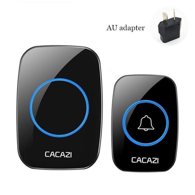 Waterproof Home Wireless Doorbell Smart LED Light Calling Bell 300M Remote Battery Button 60 Chimes 5 Volume US EU Plug
