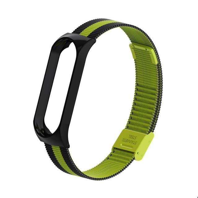 Mi Band 3 4 Wrist Strap Metal Screwless Stainless Steel For Xiaomi Mi Band 4 3 Strap Bracelet Miband 4 3 Wristbands Pulseira