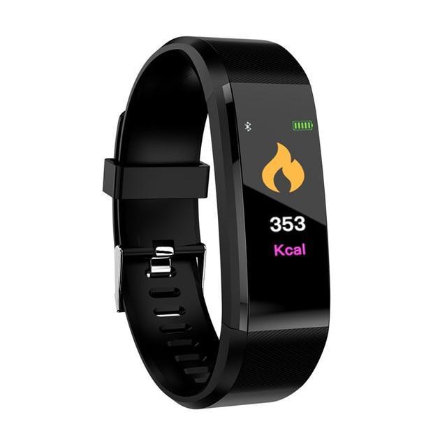 Sports Smart Band Heart Rate Fitness Tracker Smart Bracelet Waterproof Smartband Blood Pressure Smart Wristband Smart Watch Men