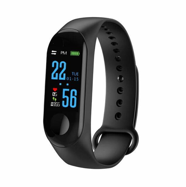 Pro Smart Band Waterproof Fitness Tracker VS M3 Plus Smart Bracelet Blood Pressure Heart Rate Monitor PK Mi Band 3