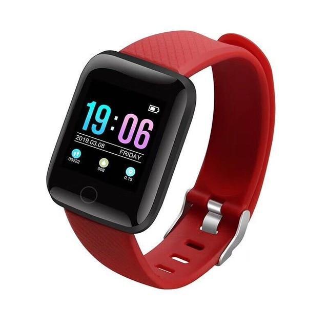 Waterproof Fitness Tracker Smart Watch Blood Pressure Measurement Bracelet Heart Rate Monitor Pedometer Smart Band Women Men