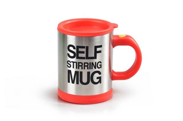 1Pcs Automatic Plain Mixing coffee Tea cup Mugs Drinkware Lazy Self strring mug button high quality Pressing