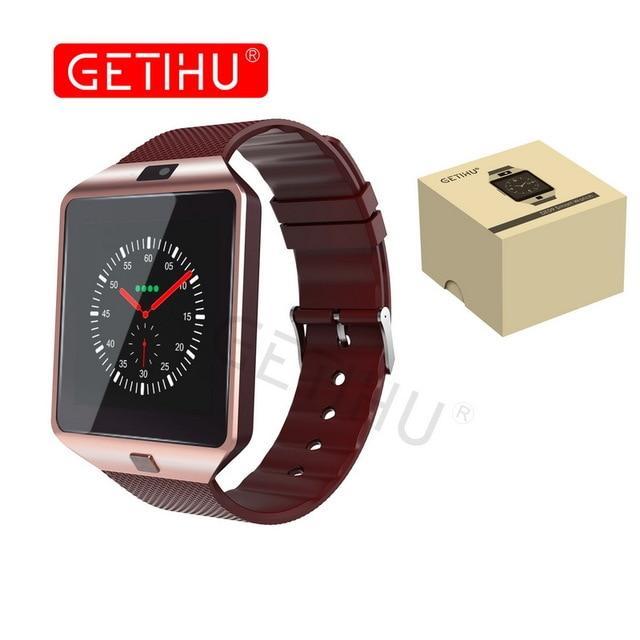 DZ09 Smartwatch Smart Watch Digital Men Watch For Apple iPhone Samsung Android Mobile Phone Bluetooth SIM TF Card Camera