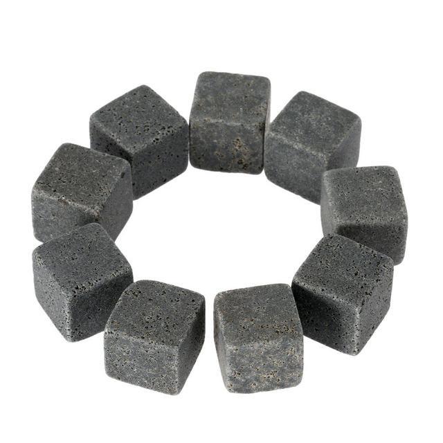 Granite Whiskey Cooling Stones (6 or 9pcs set)