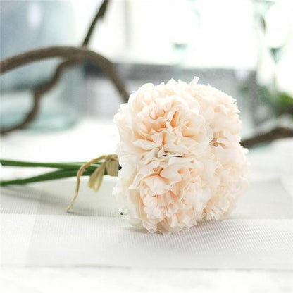 Faux Peony Bouquet