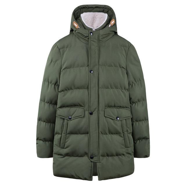 Most Comfortable Winter Men's Long Jacket Parkas