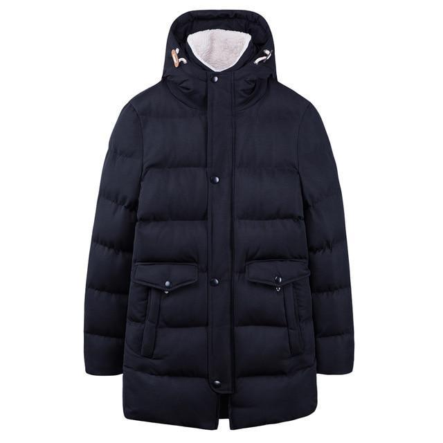 Most Comfortable Winter Men's Long Jacket Parkas