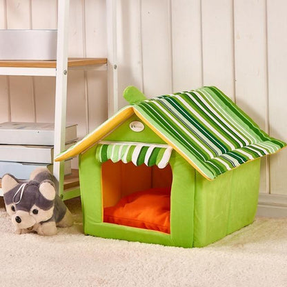 Indoor Dog House/Cat House Dog Bed/Cat Bed Pet Bed  For Small-Medium Size Animals
