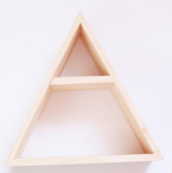 Triangular Geometric Shelf