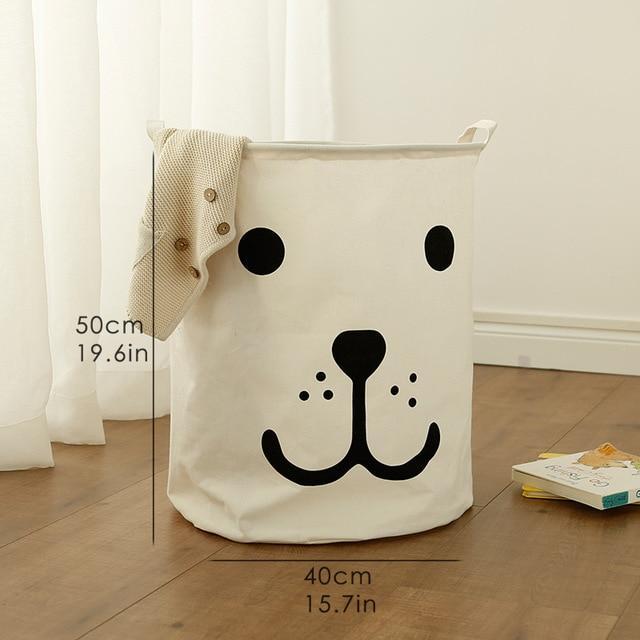 Canvas Toy Storage Bin