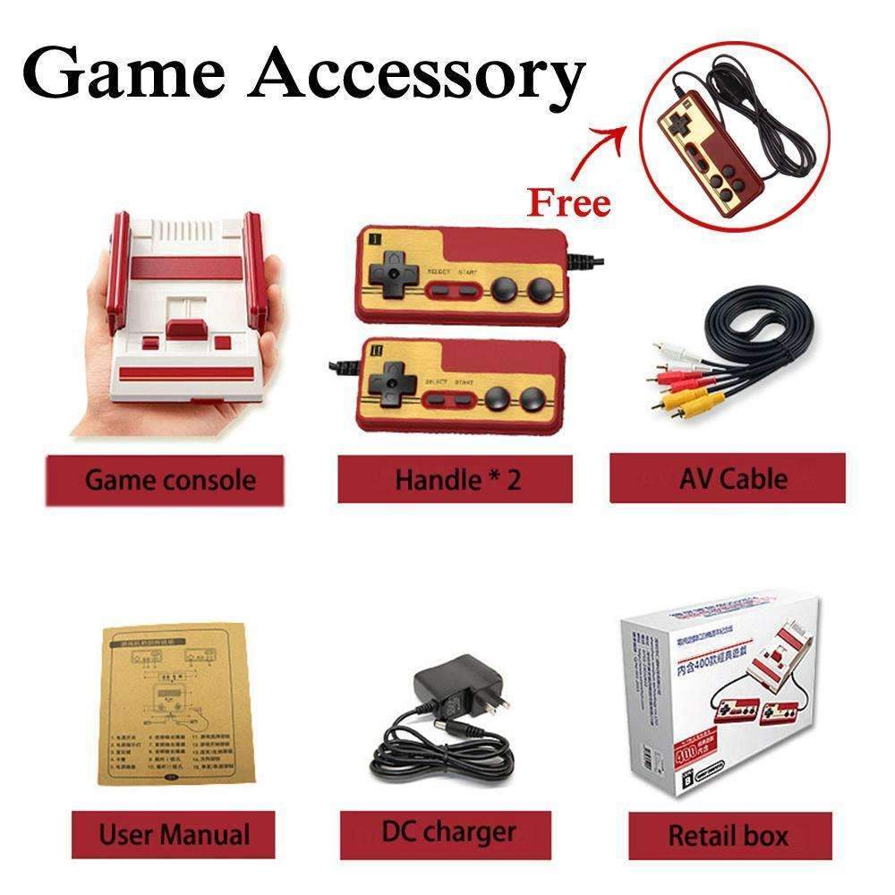 Classic Retro Video Game Console - Get All The Fun Games From This Device!