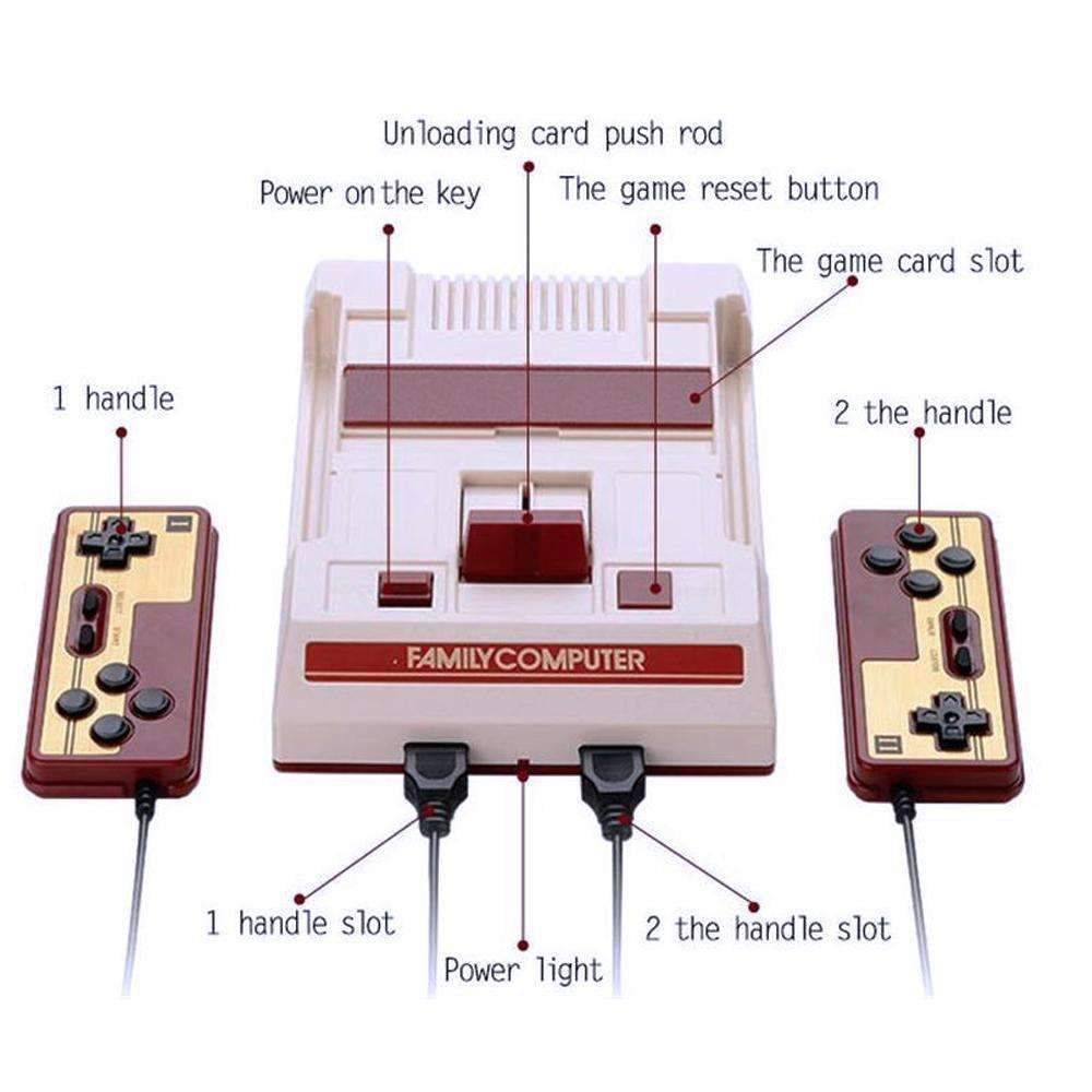 Classic Retro Video Game Console - Get All The Fun Games From This Device!