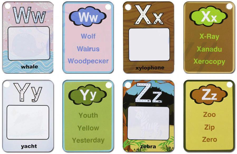 Cognitive Alphabet Training Cards
