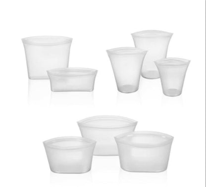 Food & Liquid Silicone Stand Up Zipper