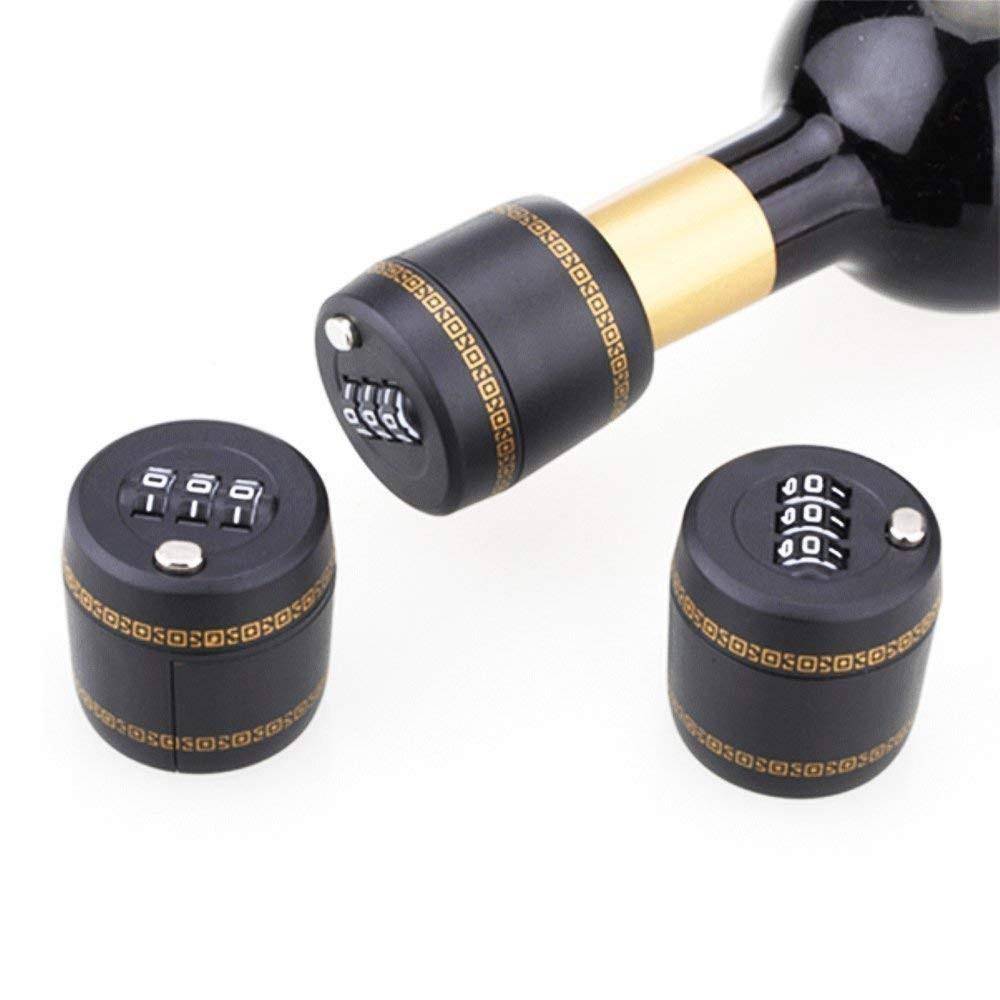 Bottle Combination Lock - 3 Pack