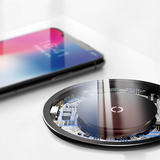Qi Wireless Charging Pad for iPhone & Samsung