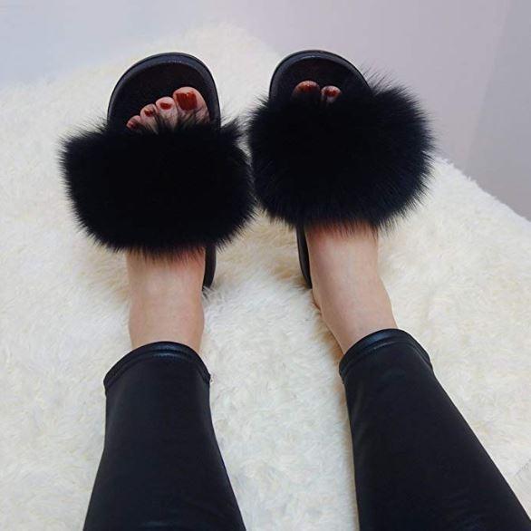 Women's Furry Slippers