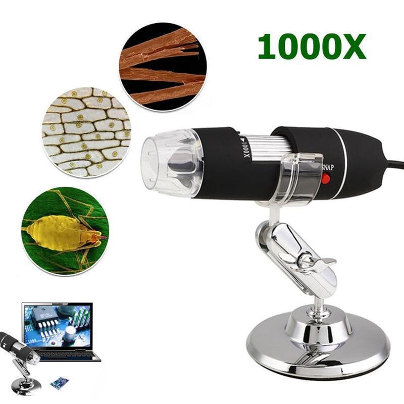 1000x HD Zoom Microscope Camera