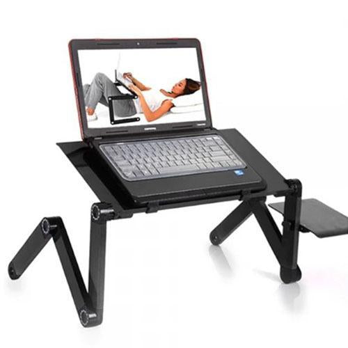 360° Adjustable Vented Foldable Laptop Notebook Desk Tray